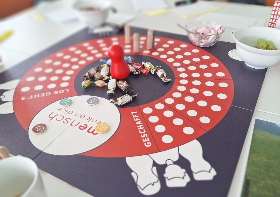 Mensch Denk an dich, Spiel Playfulness, gamification, Resiliienz